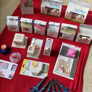 Martha Stewart Craft Punch sets and Dec-scissors